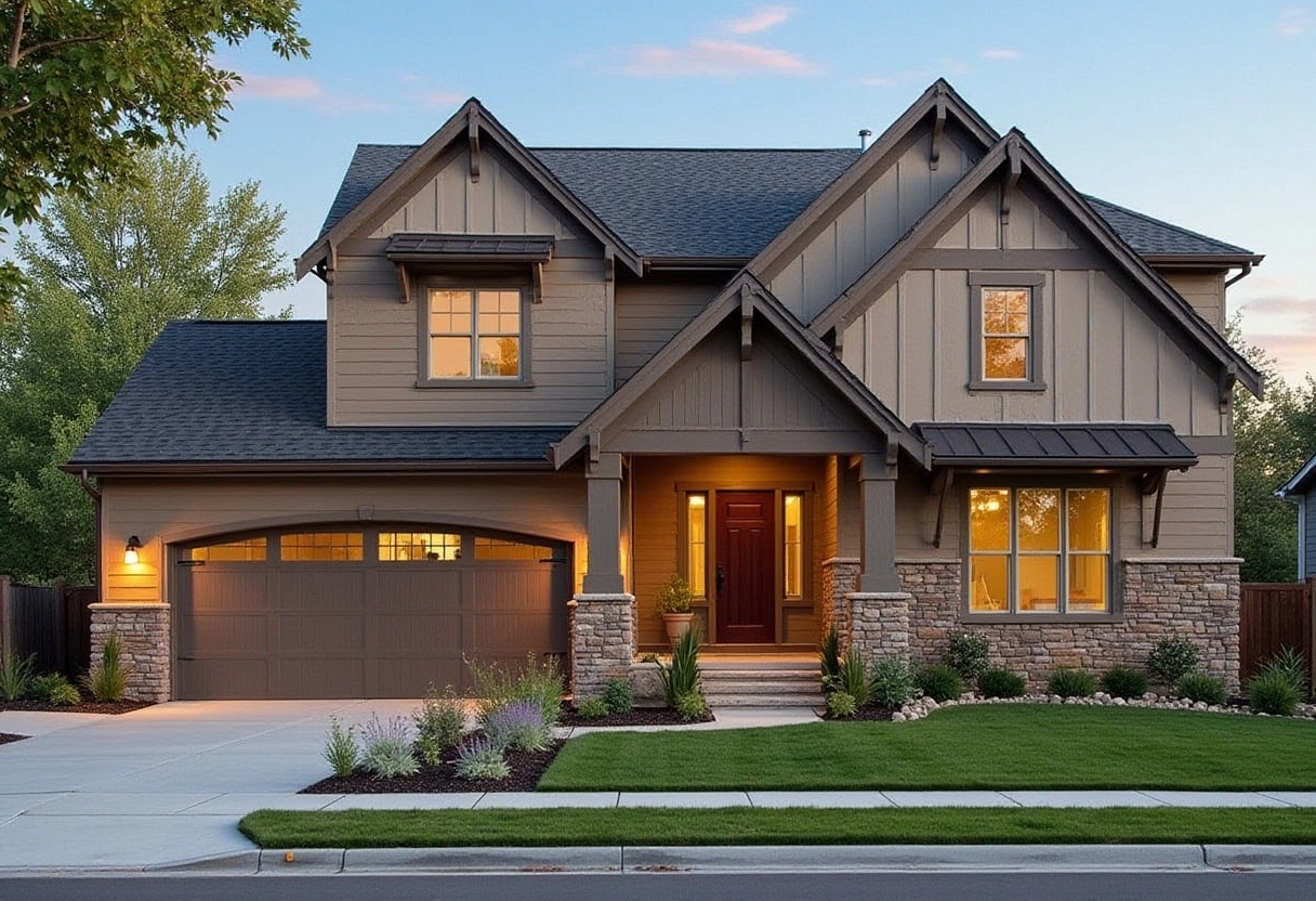 Boulder Colorado suburb home